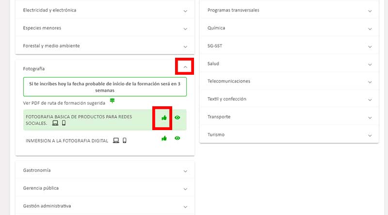 inscripcion a cursos virtuales en zajuna sena